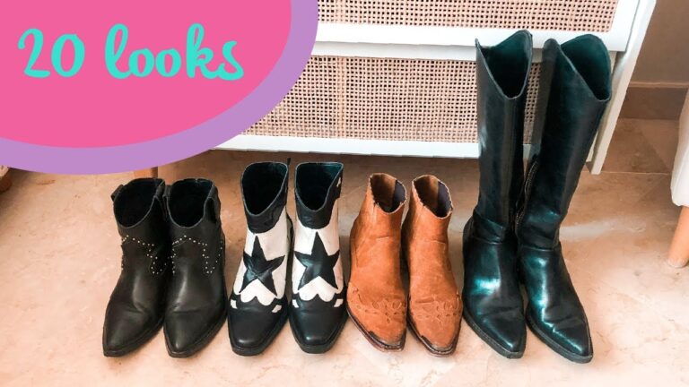 Estilo imbatible: cómo combinar botas cowboy negras en cualquier ocasión