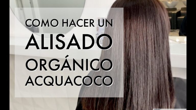 Consigue un cabello liso y saludable con los alisados orgánicos en casa
