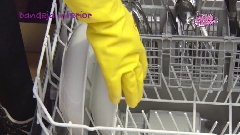 Aprende a colocar los platos en tu lavavajillas de manera eficiente en 5 pasos